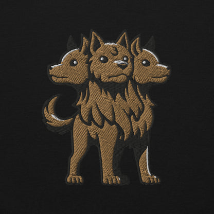 Embroidered Cerberus Tee